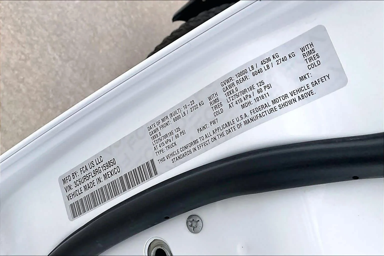 Used 2024 Bright White Clearcoat Ram Laramie image 34