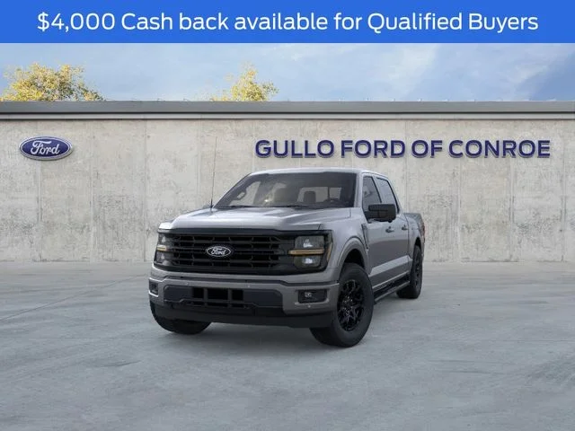 New 2026 Carbonized Gray Metallic Ford XLT image 2