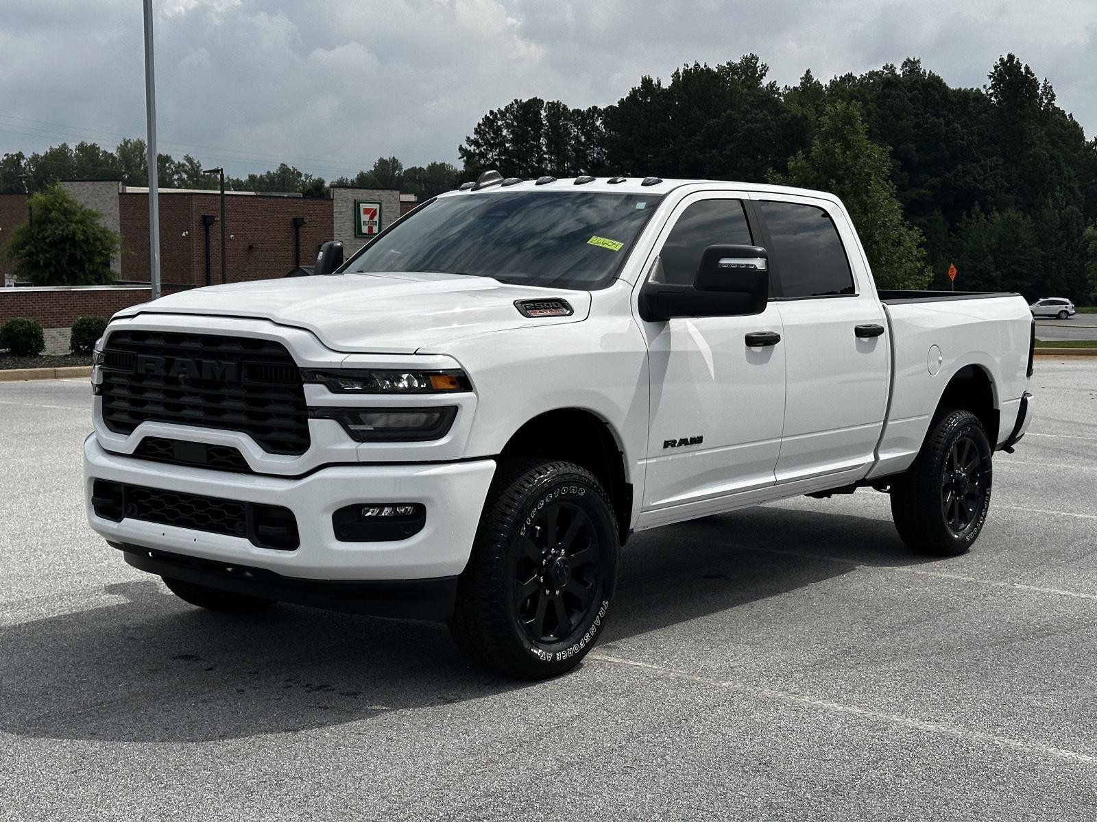 New 2026 Bright White Clear-Coat Exterior Paint RAM Big Horn image 4