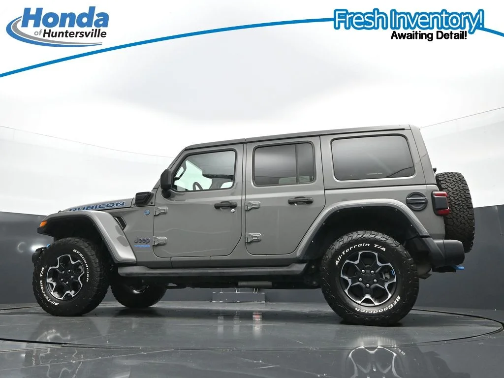 Used 2022 Gray Clearcoat Jeep Unlimited Rubicon 4xe image 35