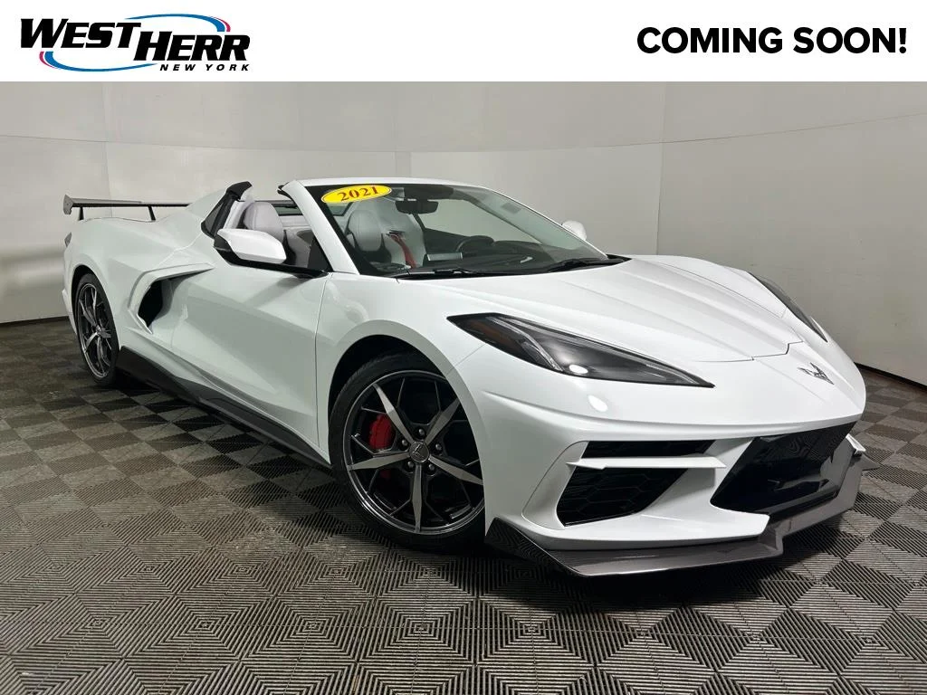 Used 2021 Arctic White Chevrolet 3LT image 1