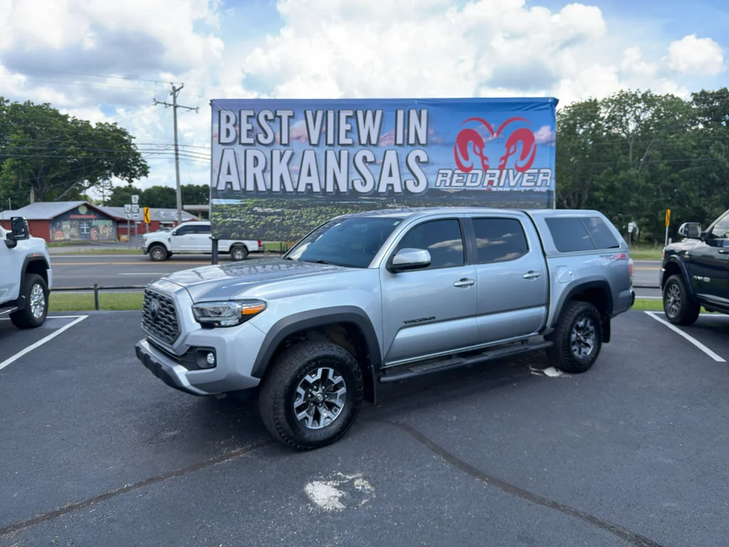 Used 2022 Celestial Silver Metallic Toyota TRD Off Road image 1