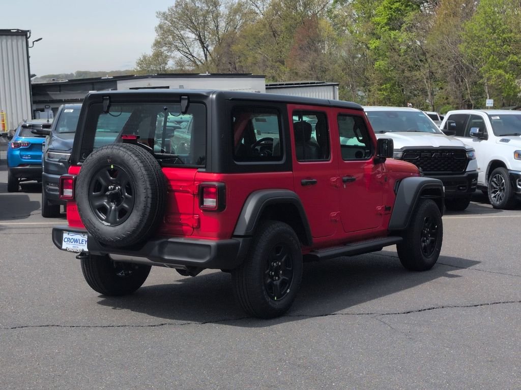 New 2026 Firecracker Red Clear-Coat Exterior Paint Jeep Sport image 3