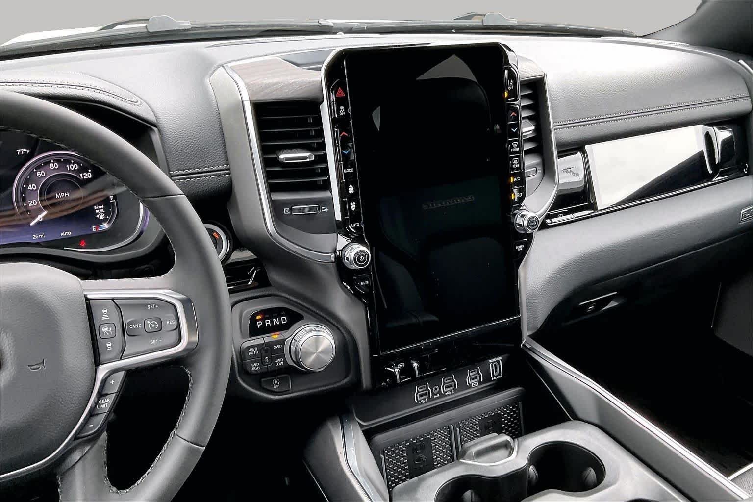New 2026 Bright White Clear-Coat Exterior Paint RAM Laramie image 6