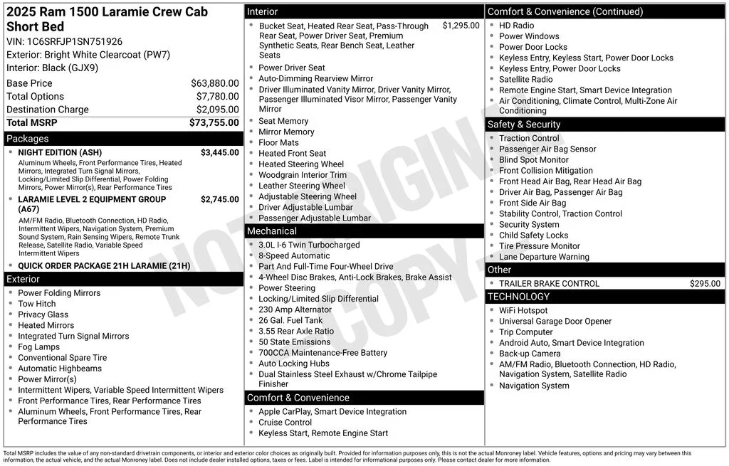 2025 RAM 1500 Laramie - Photo 6