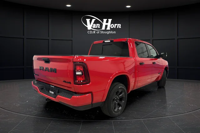 Used 2025 Flame Red Clearcoat Ram Big Horn/Lone Star image 7