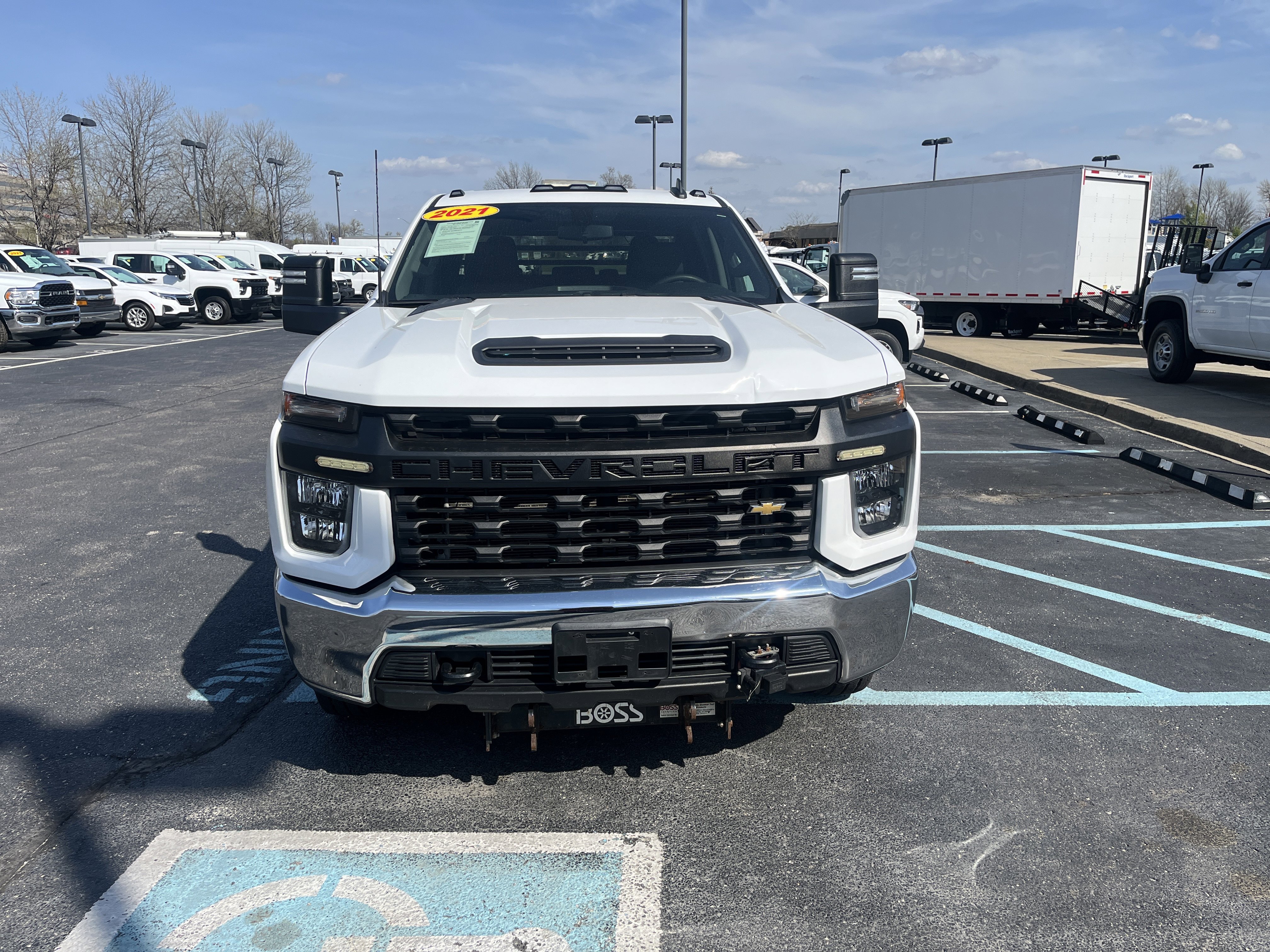 Used 2021 Summit White Chevrolet Work Truck image 2
