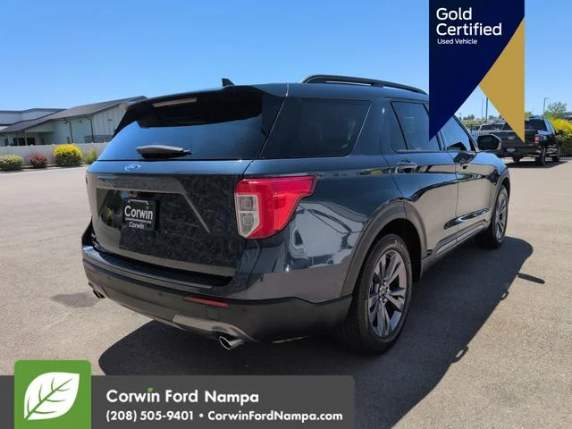 Certified Used 2024 Blue Ford XLT image 3