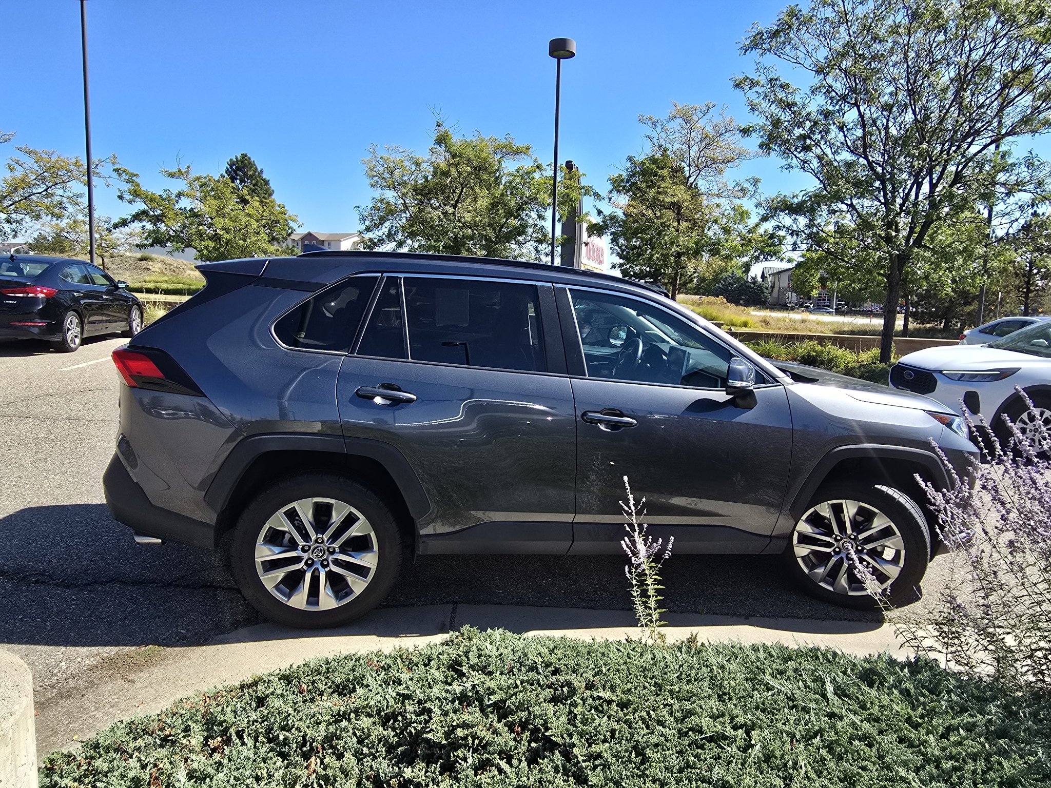 Used 2020 Magnetic Gray Metallic Toyota XLE Premium image 17