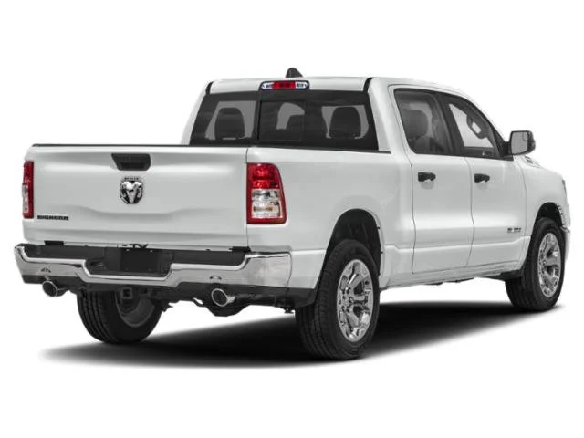 Used 2024 Bright White Clearcoat Ram Laramie image 3
