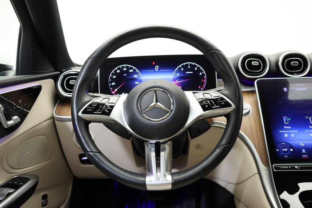 Certified Used 2023 Polar White Mercedes-Benz C 300 image 20