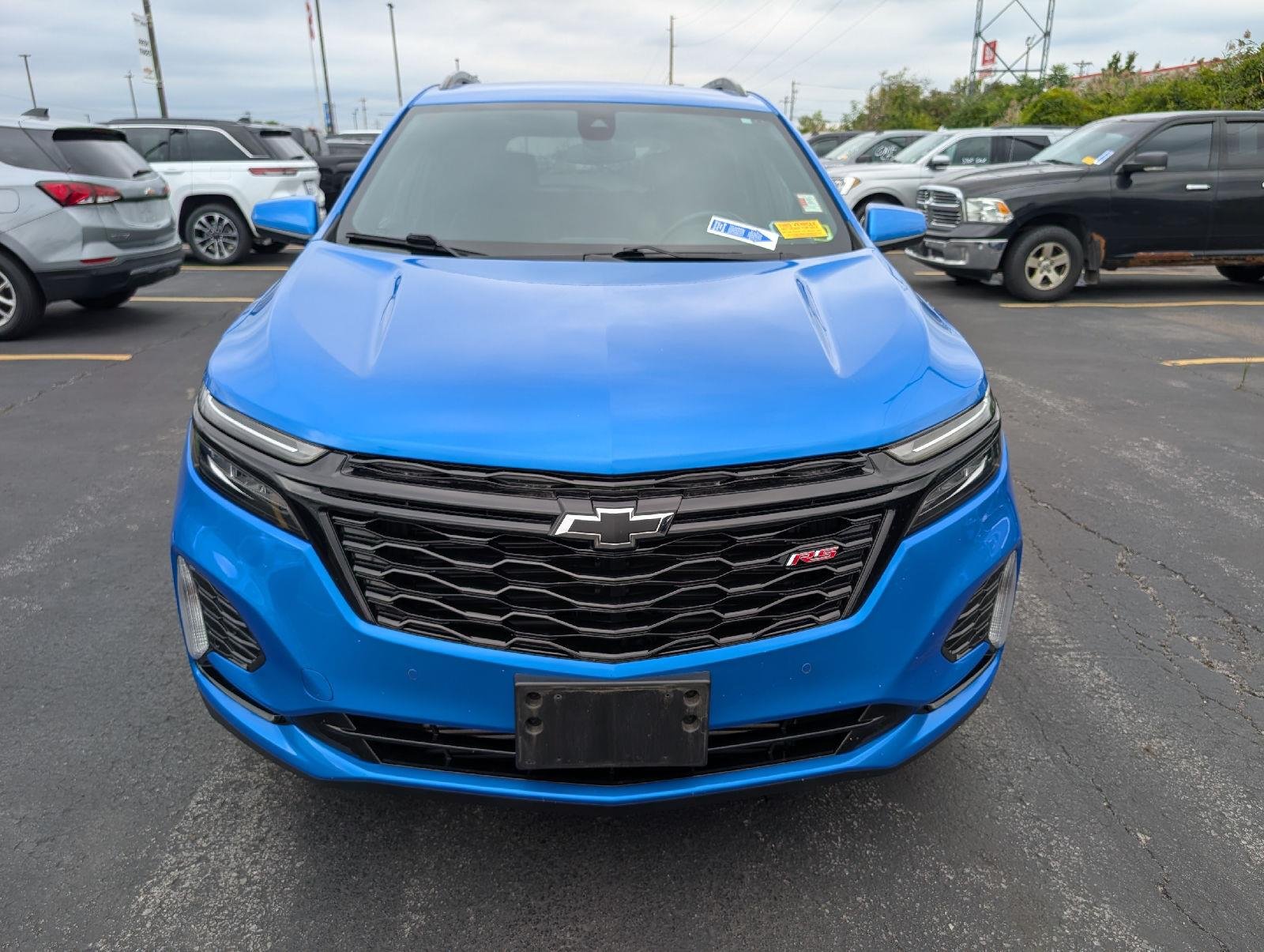 Used 2024 Riptide Blue Metallic Chevrolet RS image 2