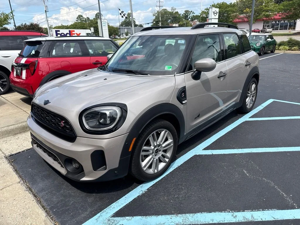 Used 2024 Rooftop Gray Metallic MINI Iconic image 1