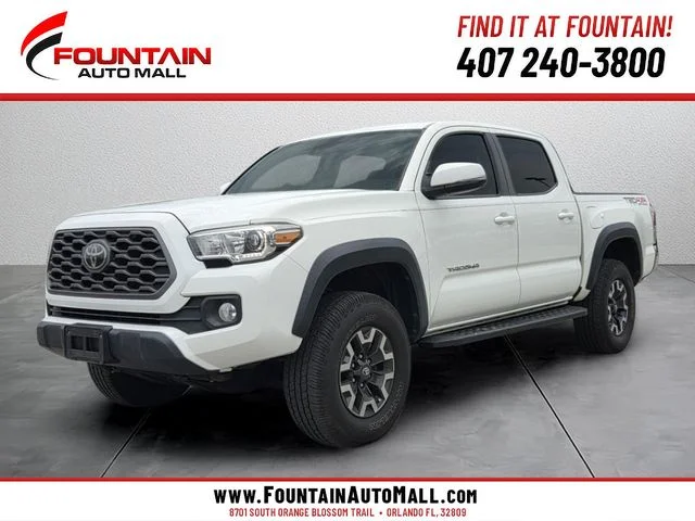 Used 2021 White Toyota TRD Off-Road image 1