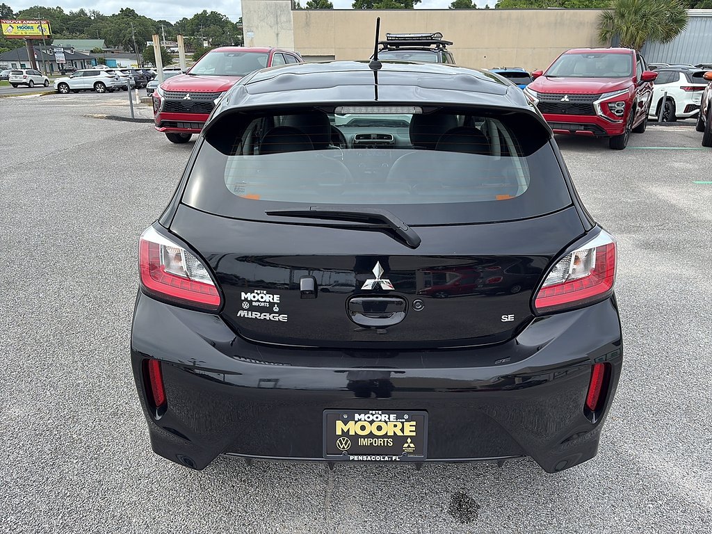 Used 2024 Jet Black Metallic Mitsubishi SE image 7