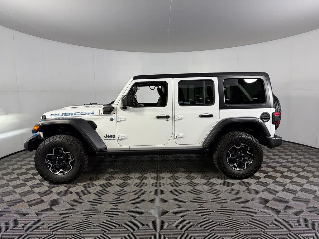 Certified Used 2023 White Jeep Rubicon 4xe image 10