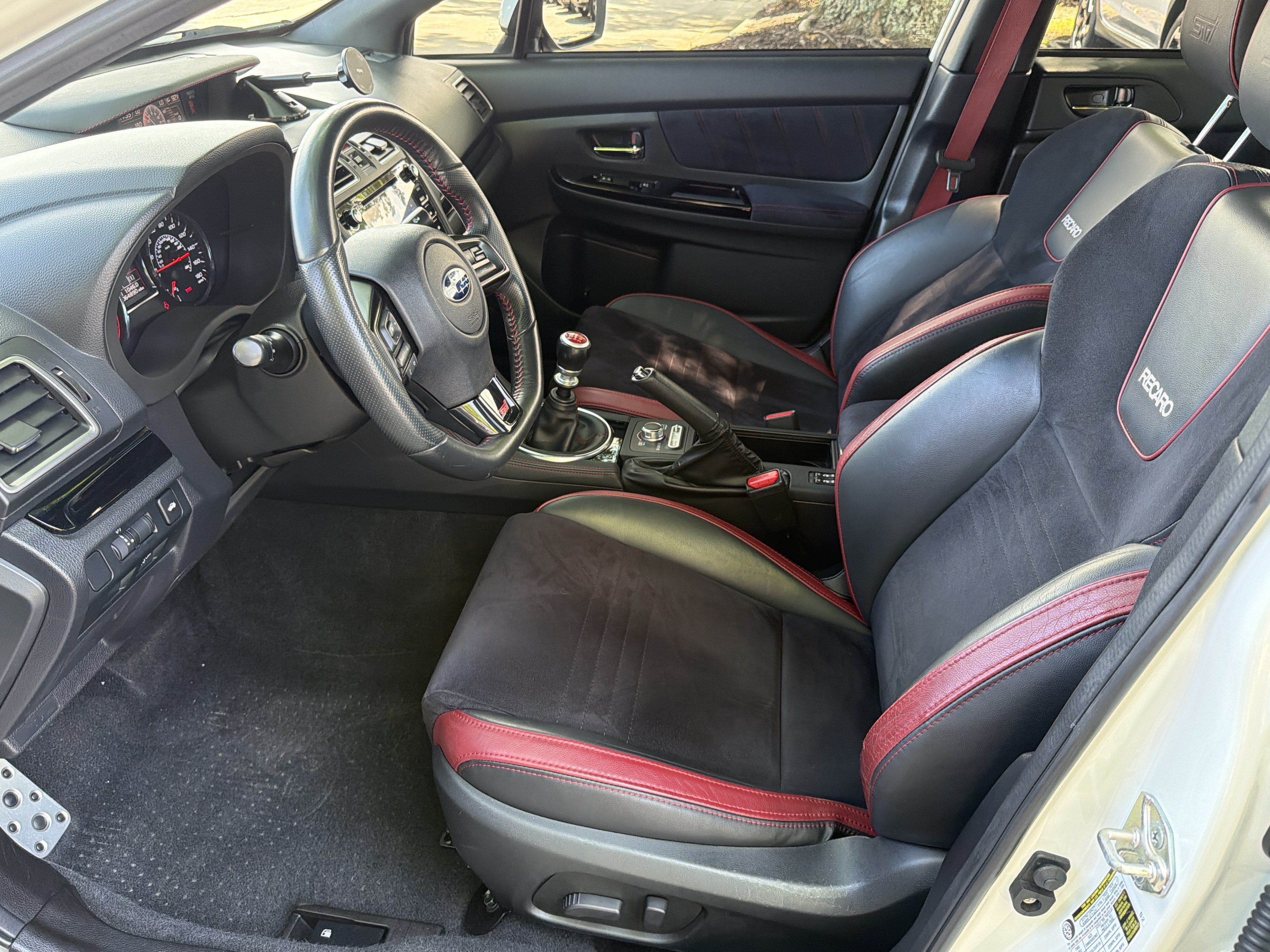 Used 2021 Crystal White Pearl Subaru STI image 11