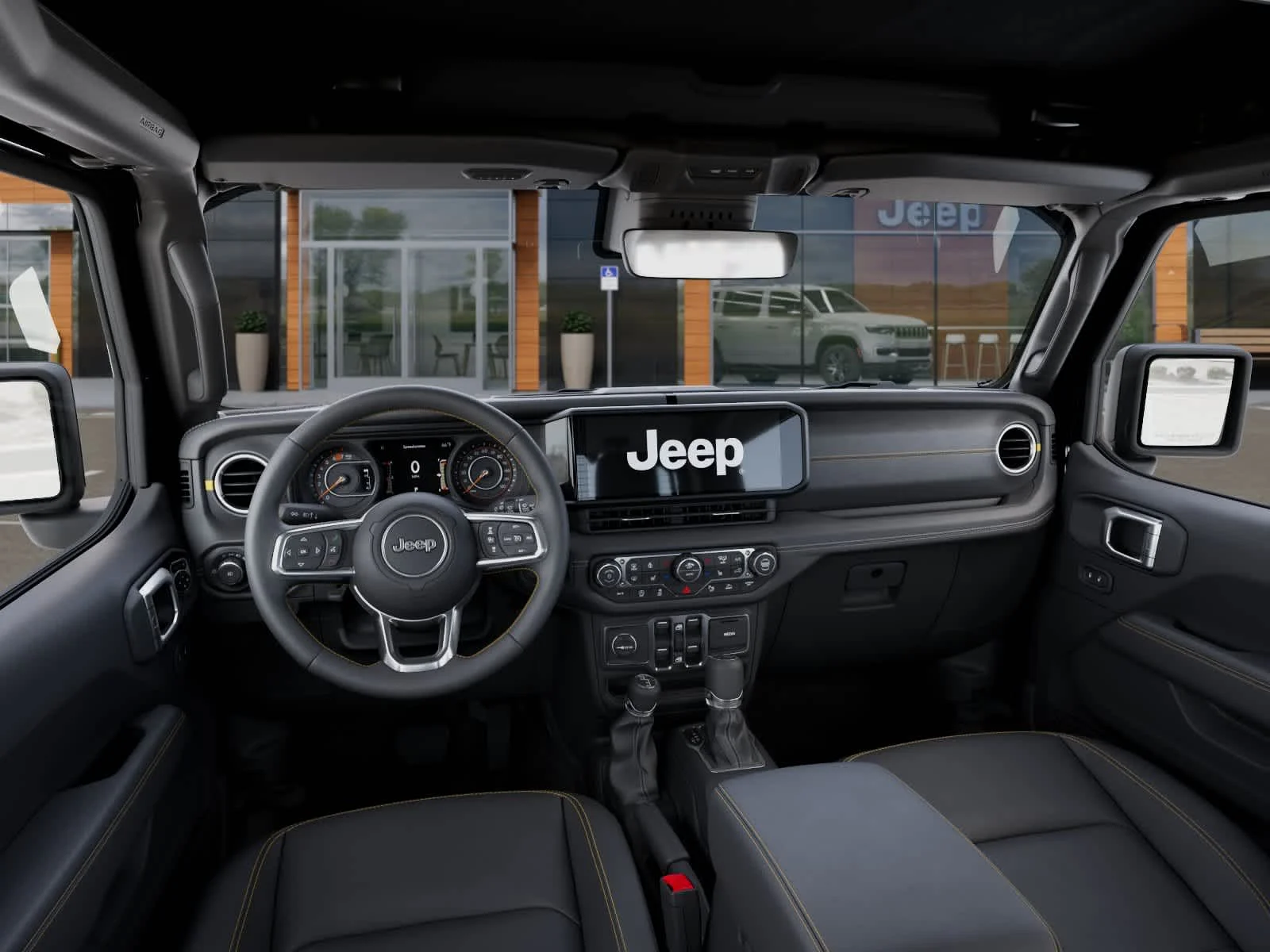 New 2026 Black Clearcoat Jeep Sahara image 14