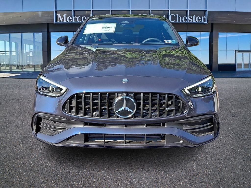 New 2026 Twilight Blue Metallic Mercedes-Benz AMG® C 43 4MATIC® Sedan image 2