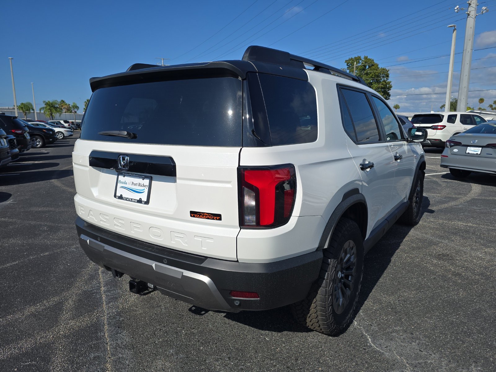 New 2026 Platinum White Pearl Honda TrailSport image 4