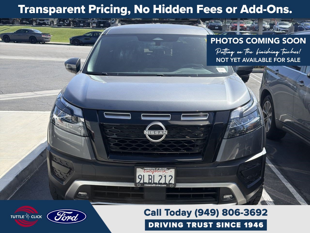 Used 2024 Gun Metallic Nissan Rock Creek image 1