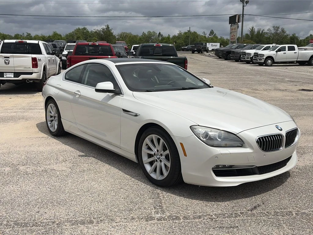 Used 2015 White BMW 640i image 10