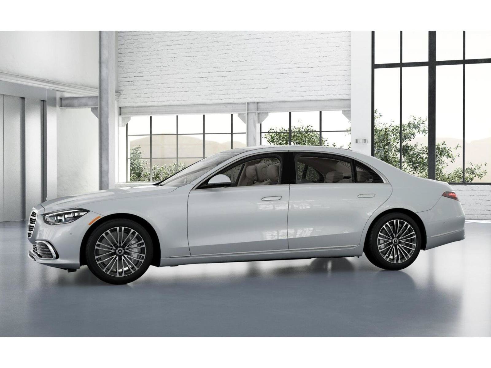 New 2026 MANUFAKTUR Moonlight White Metallic Mercedes-Benz S 580 image 49