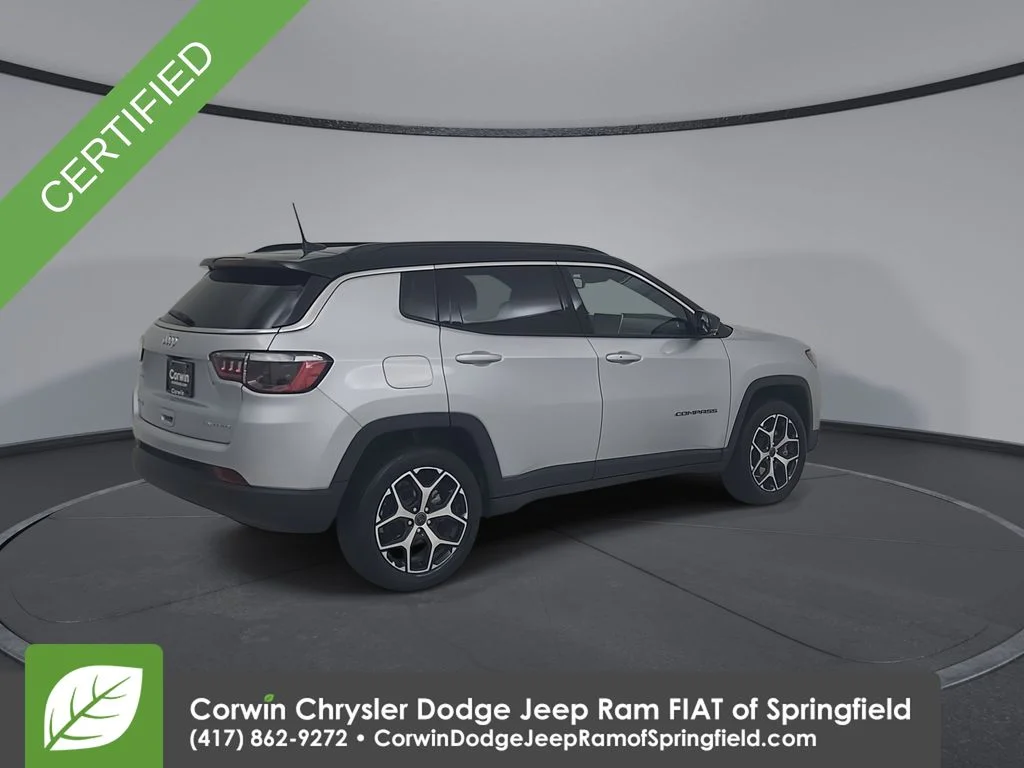 Certified Used 2025 Silver Jeep Limited image 15