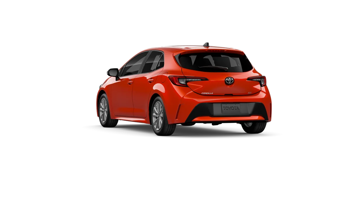 New 2027 Inferno Red Toyota SE image 7