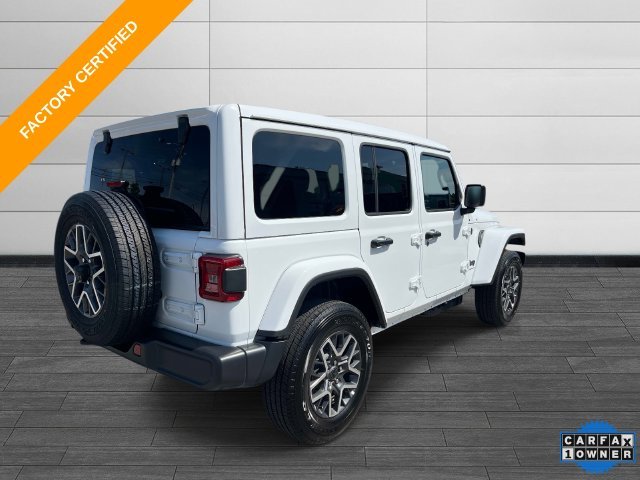Certified Used 2026 White Jeep Sahara image 4
