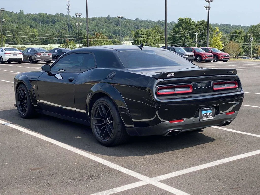 Used 2021 Black Dodge R/T Scat Pack Widebody image 4