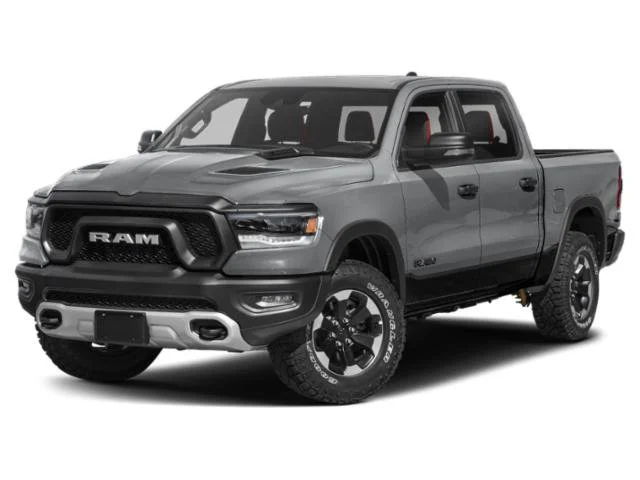 Used 2022 Billet Silver Metallic Clearcoat Ram Rebel image 1