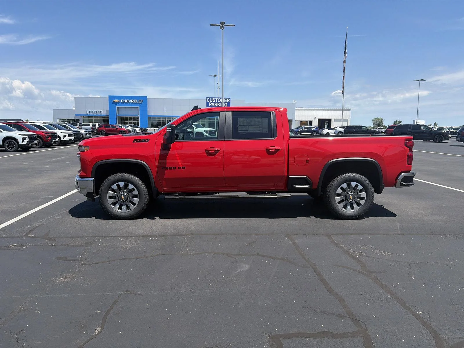 New 2026 Red Hot Chevrolet LT image 8