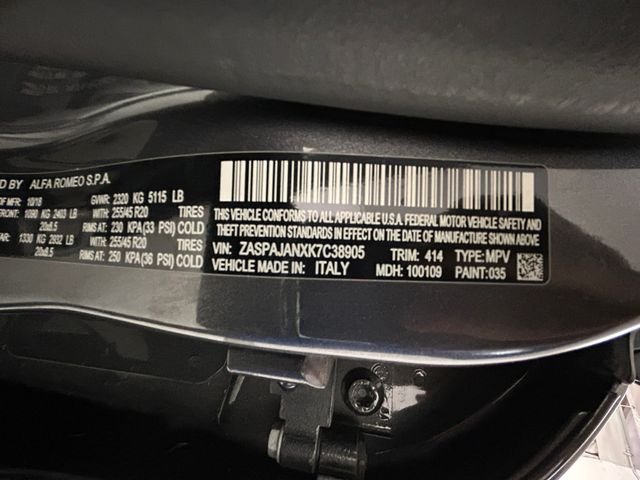 Used 2019 Gray Alfa Romeo Base image 20