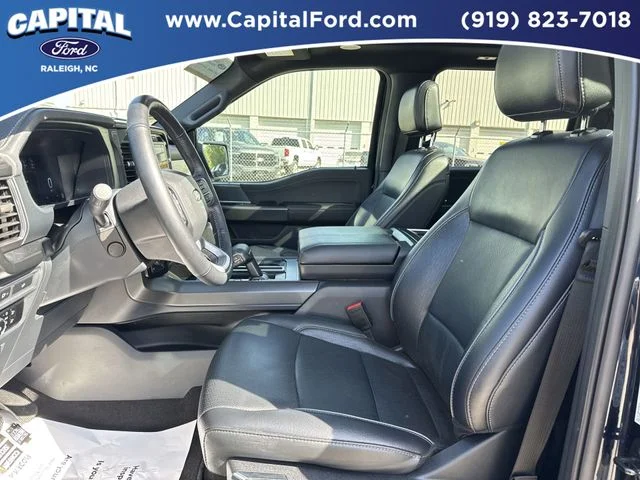 Used 2024 Blue Ford Lariat image 22