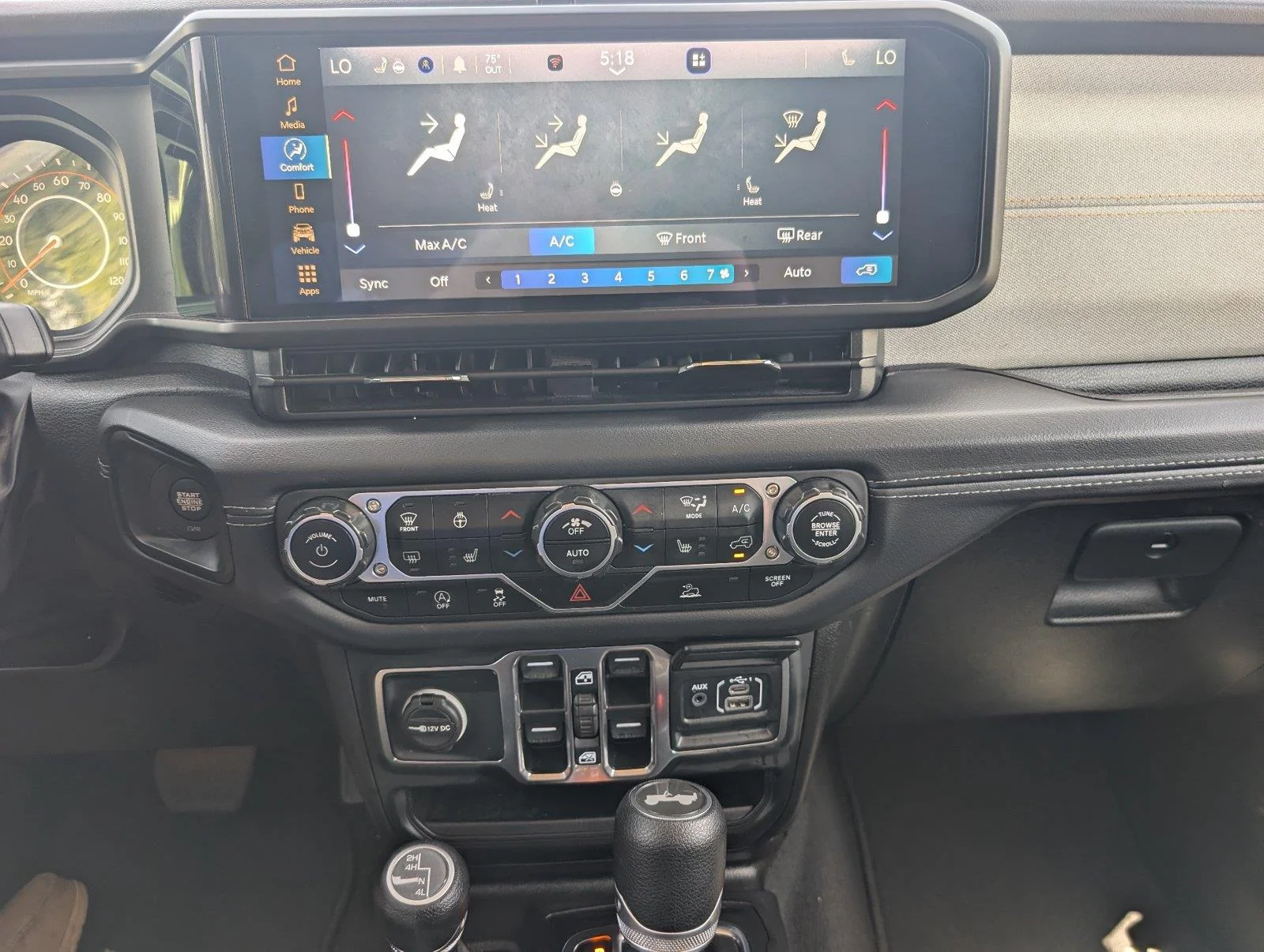 Used 2025 Black Clearcoat Jeep Sahara image 17