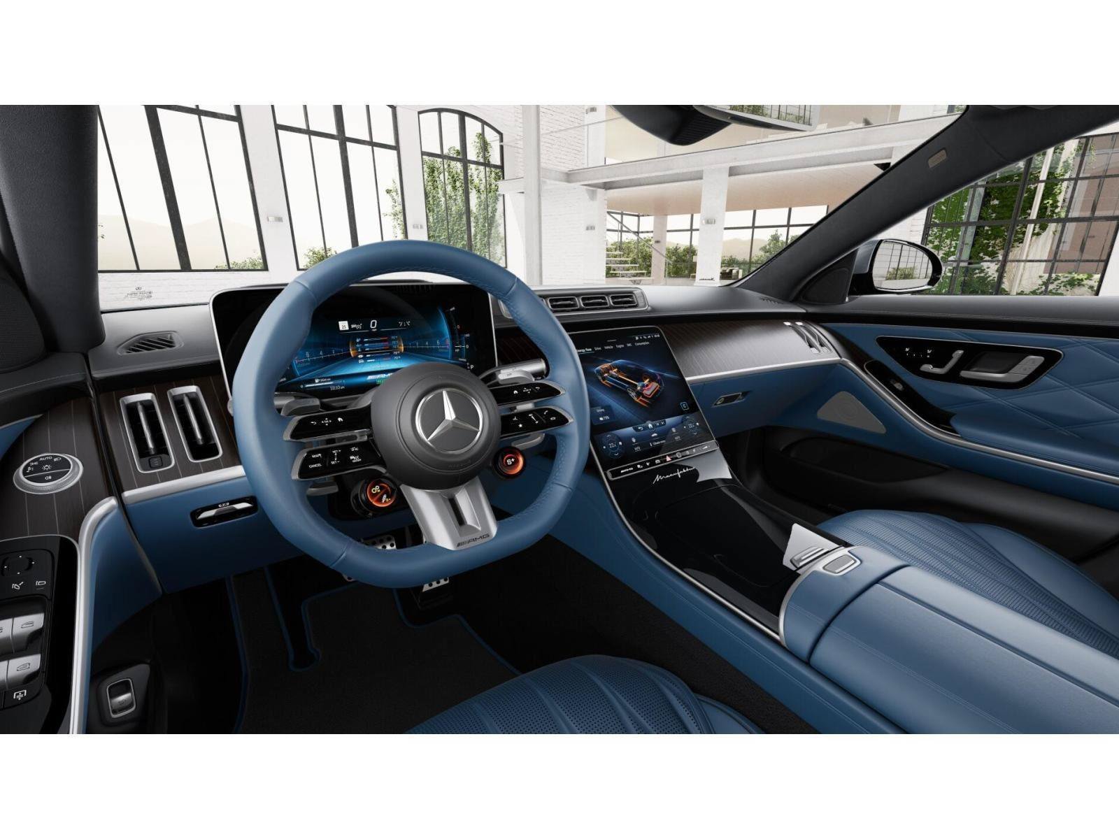 New 2026 Cirrus Silver Metallic Mercedes-Benz AMG® S 63 E image 4