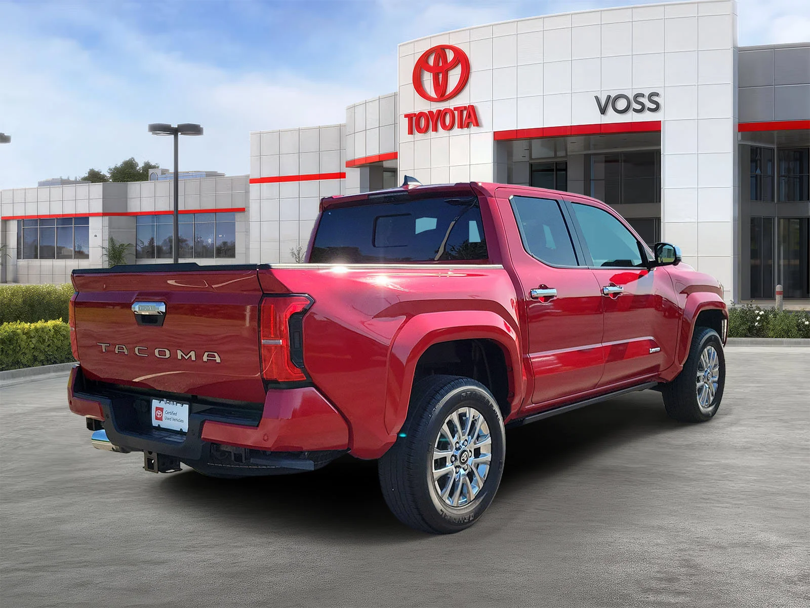 Certified Used 2024 Supersonic Red Toyota Limited image 4