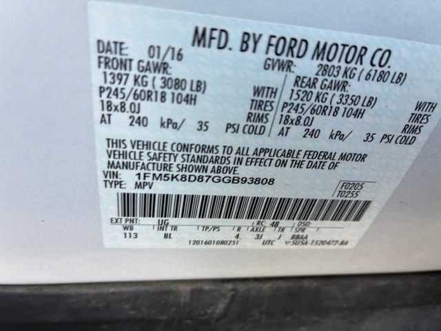 Used 2016 White Ford XLT image 14
