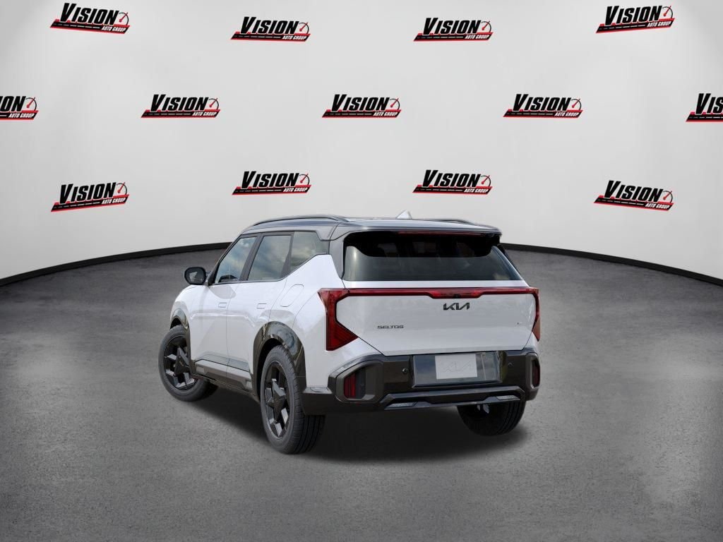 New 2027 Snow White Pearl / Black Roof Kia X-Line S image 4