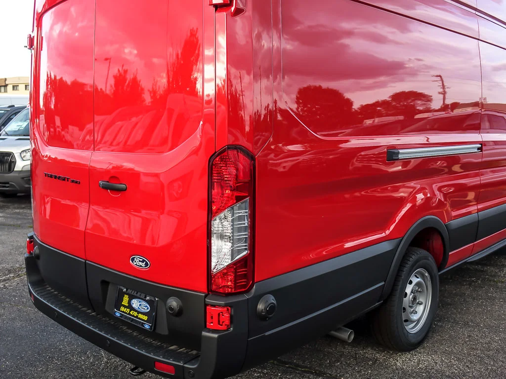 New 2026 Race Red Ford Cargo Van image 9