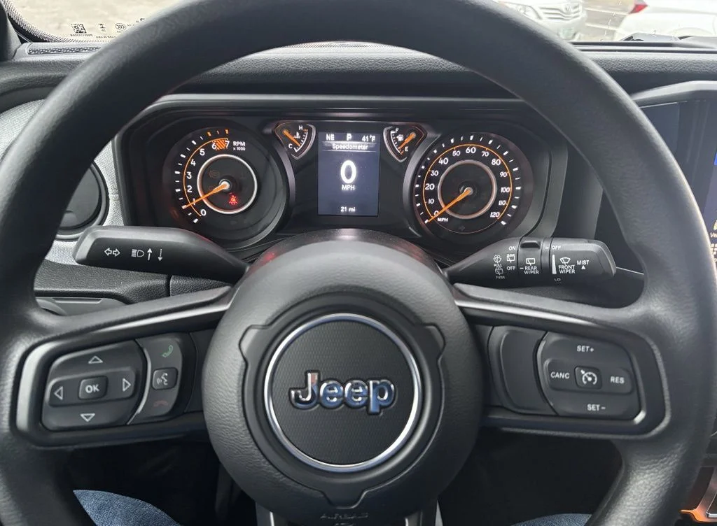 New 2026 Black Clearcoat Jeep Sport image 9