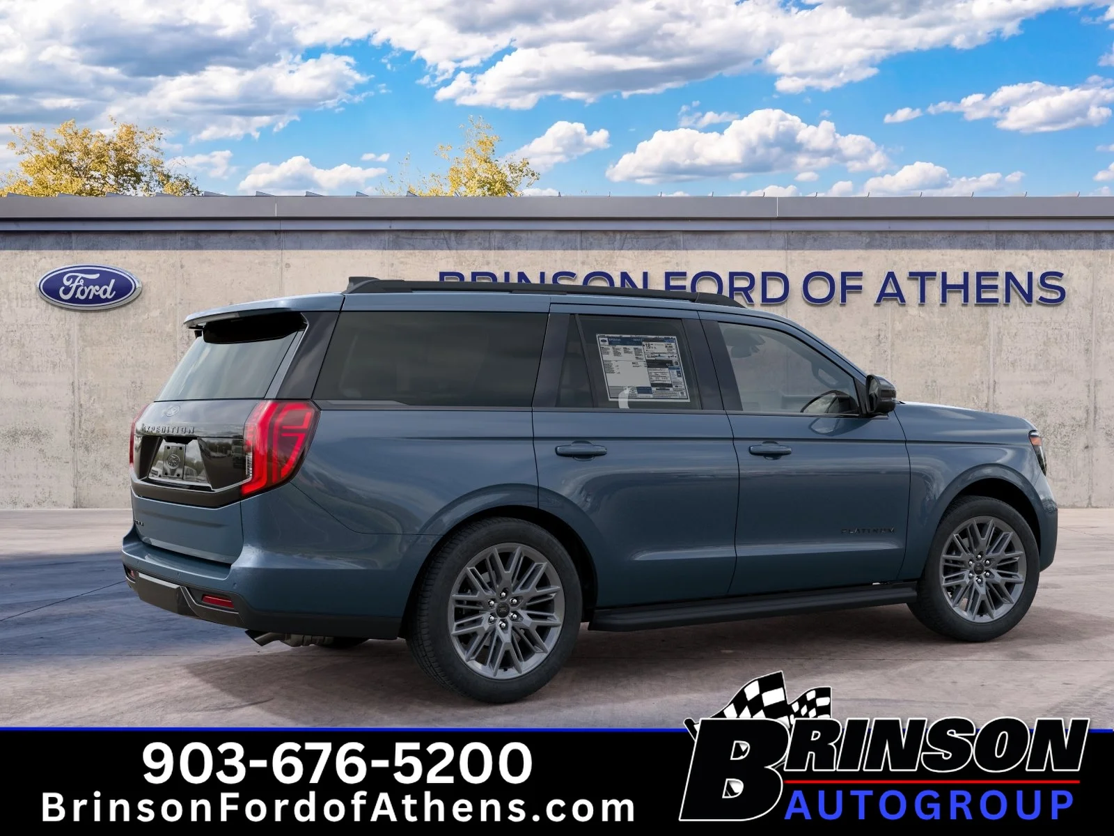 New 2027 Nocturnal Blue Metallic Ford Platinum image 6