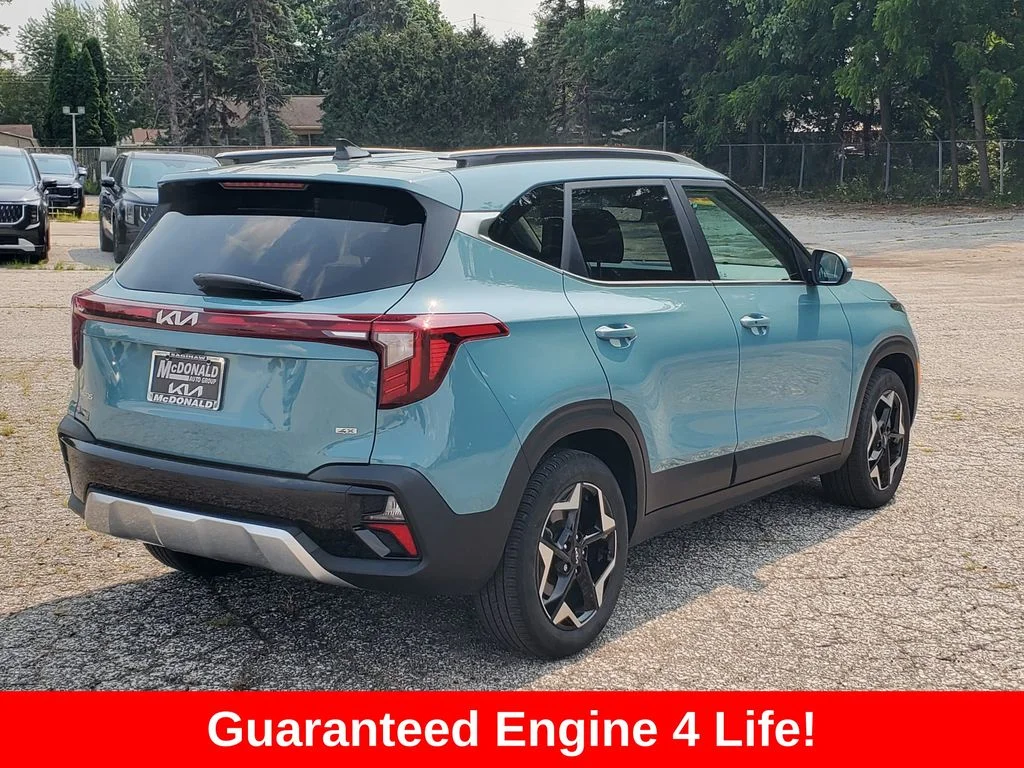 New 2024 Blue Kia EX image 3