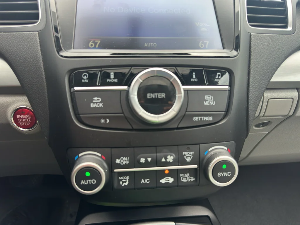 Used 2017 Fathom Blue Pearl Acura w/Technology Pkg image 14
