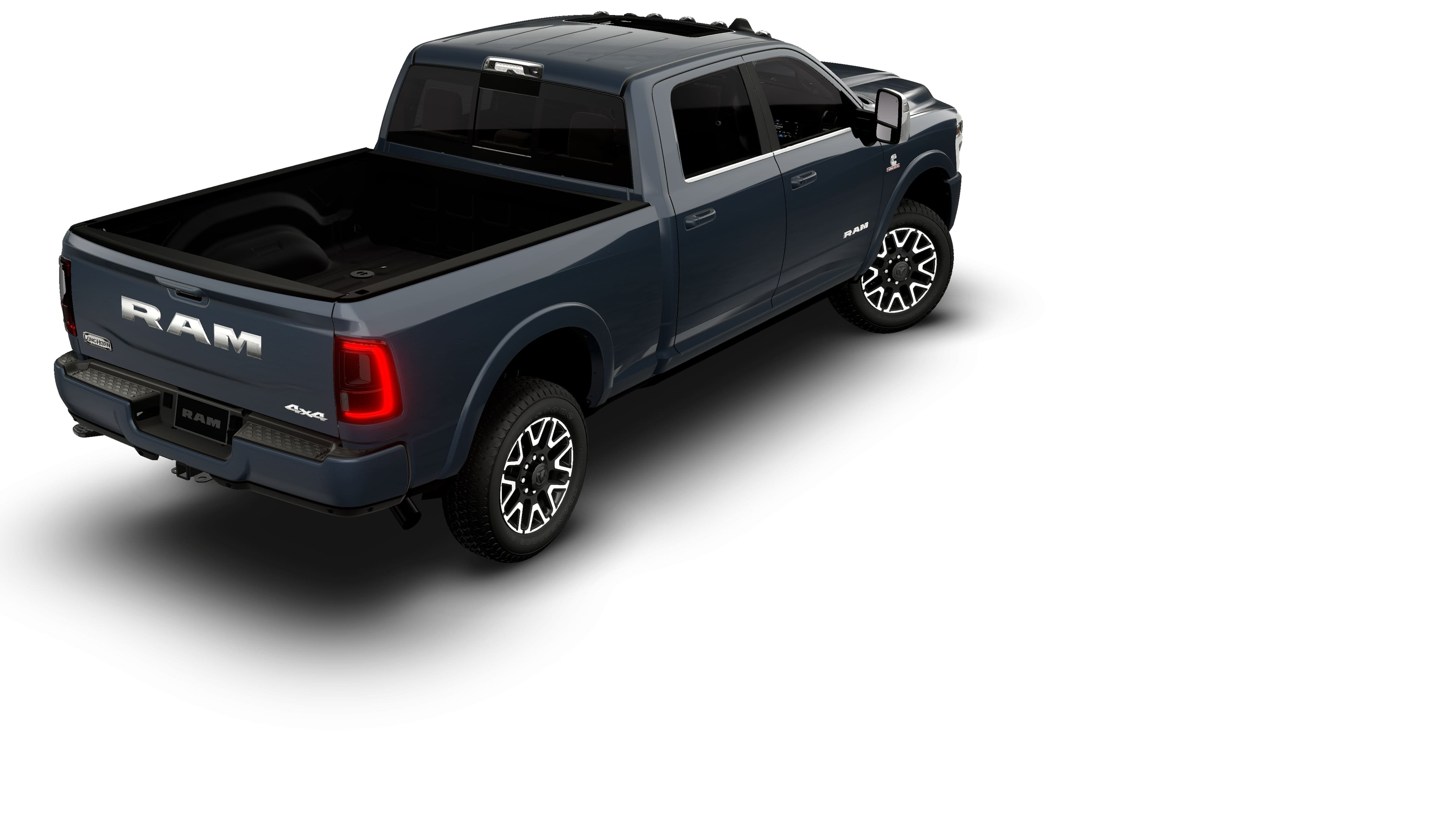 New 2026 Forged Blue Metallic Exterior Paint RAM Limited Longhorn image 28