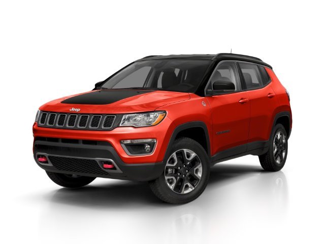 Used 2018 Orange Jeep Trailhawk image 1