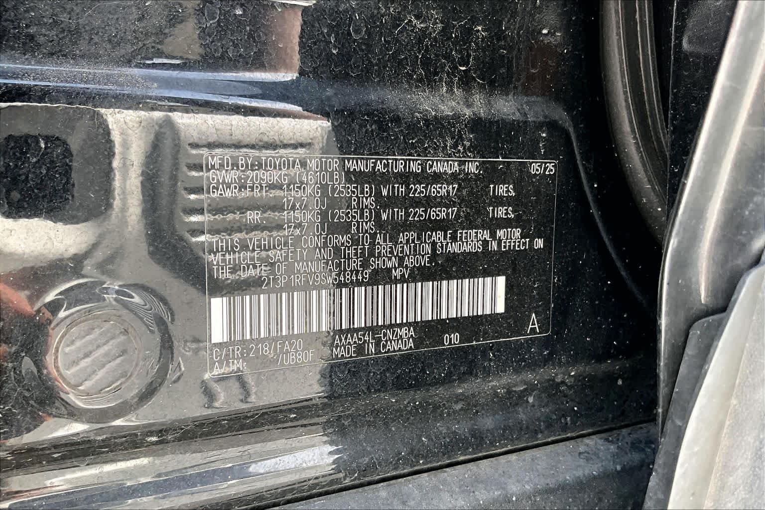 Used 2025 Midnight Black Metallic Toyota XLE image 34