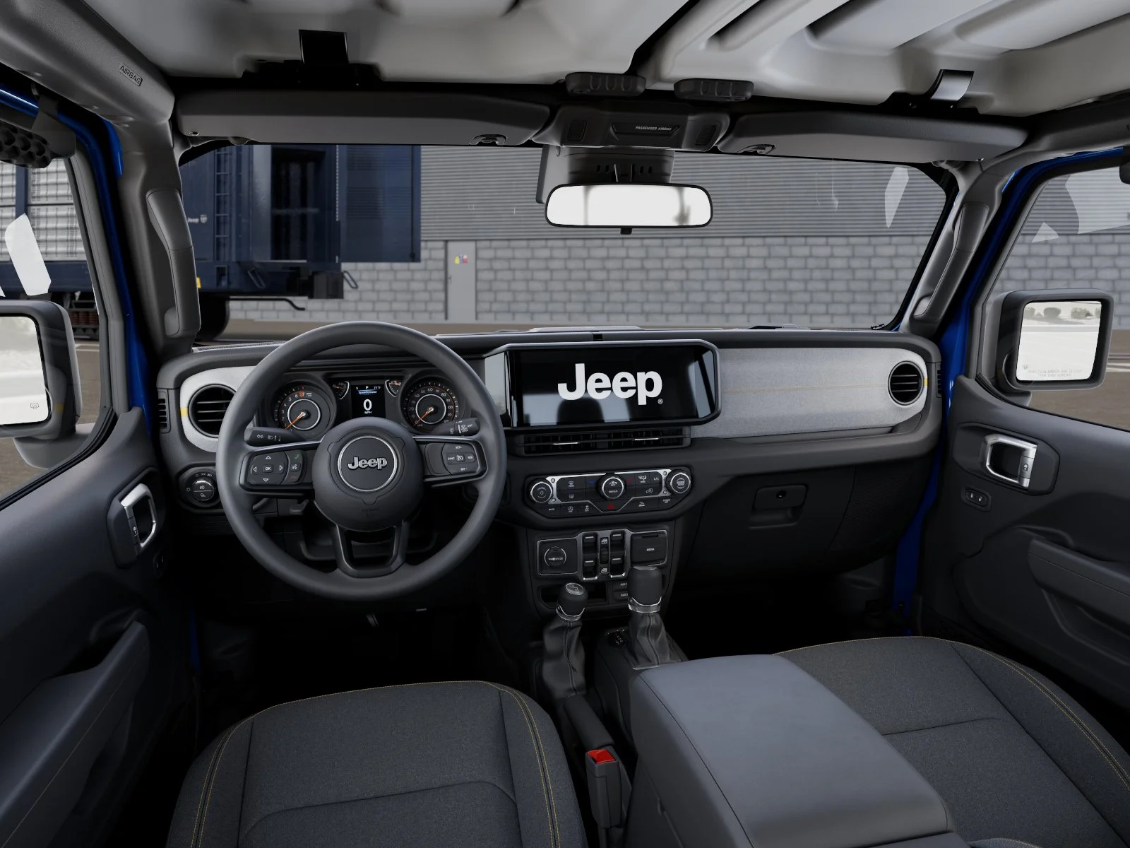New 2026 Hydro Blue Pearl-Coat Exterior Paint Jeep  image 14