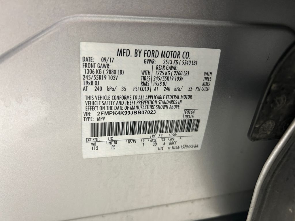 Used 2018 Silver Ford Titanium image 20